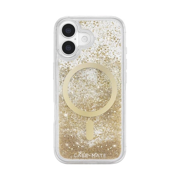 Case-Mate Waterfall MagSafe Case for Apple iPhone 17- Gold Carousel 1