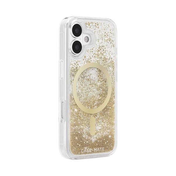 Case-Mate Waterfall MagSafe Case for Apple iPhone 17- Gold Carousel 2