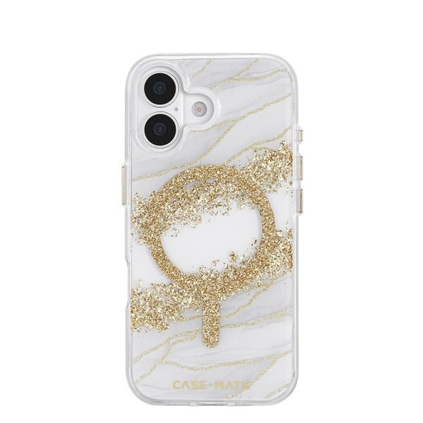 Case-Mate Karat Granite MagSafe Case for Apple iPhone 17- Gold Carousel 1