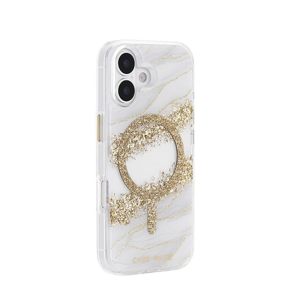 Case-Mate Karat Granite MagSafe Case for Apple iPhone 17- Gold Carousel 2