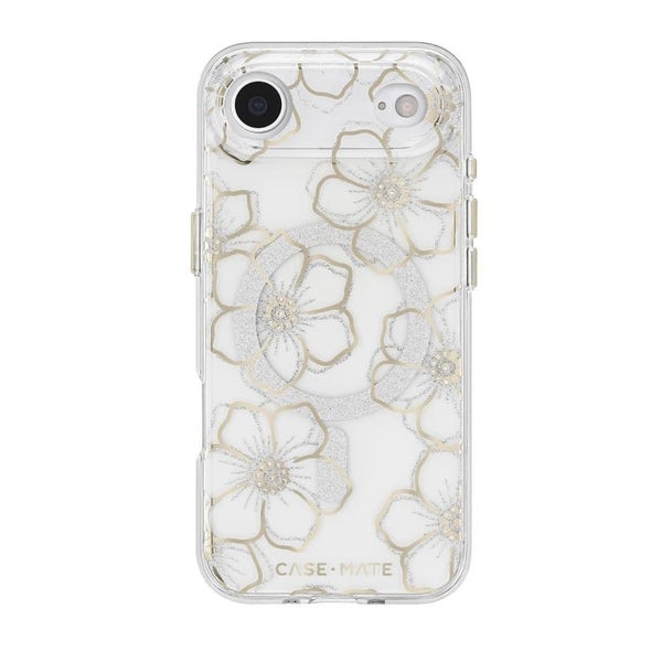 Case-Mate Floral Gems MagSafe Case for Apple iPhone Air- Gold Carousel 1