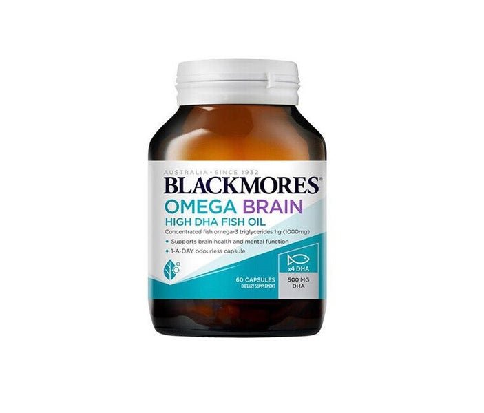 Good Health Omega Brain High DHA Fish Oil 60 Capsules Carousel 1