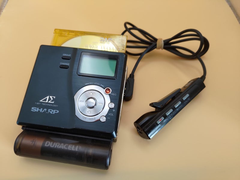 Sharp Auvi MD-DR77 Minidisc Recorder/Player *Very Good* Carousel 1