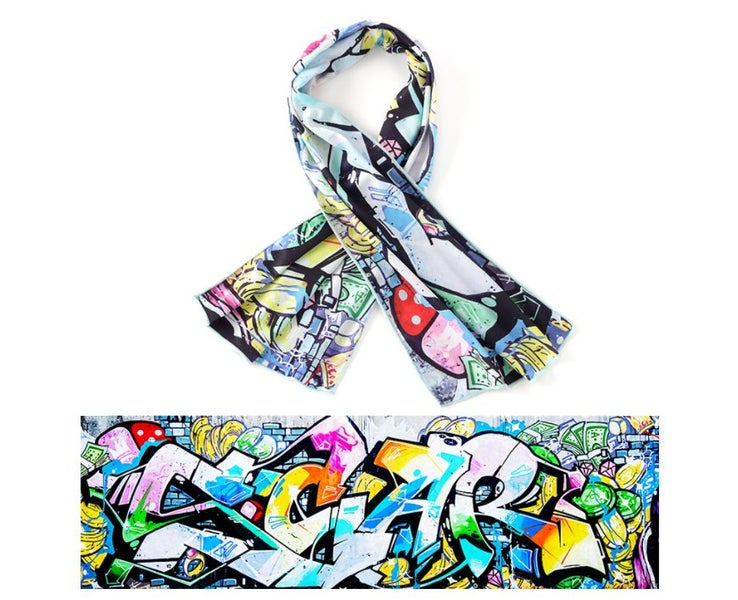 Ultra Lightweight Mesh Instant Cooling Towel Work Out Super Cool Magic Towel Carousel 1