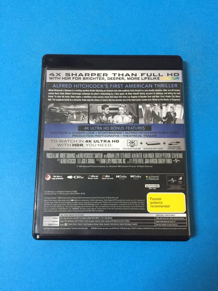 Saboteur (1942) (4K Ultra HD) Carousel 2