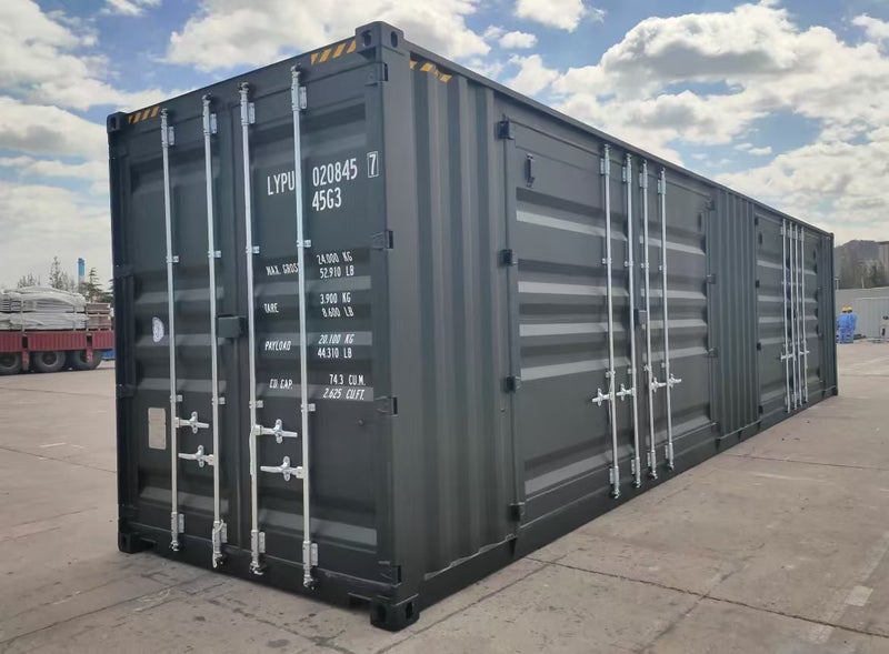 40FT HC SIDE DOOR CONTAINERS - 2DR - 3DR - 4DR BLACK OR LIGHT GREY64436151590402113