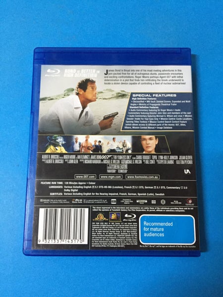 For Your Eyes Only (007) (Blu-Ray) Carousel 2