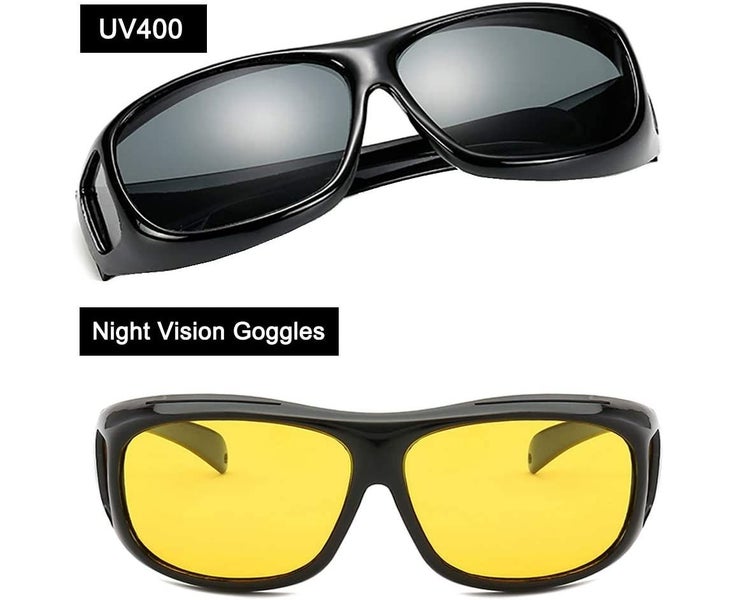 Night Driving Over Prescription Glasses - Polarized Anti Glare Night Vision G Carousel 2
