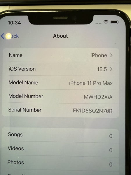 iPhone 11 Pro Max64192830611459112