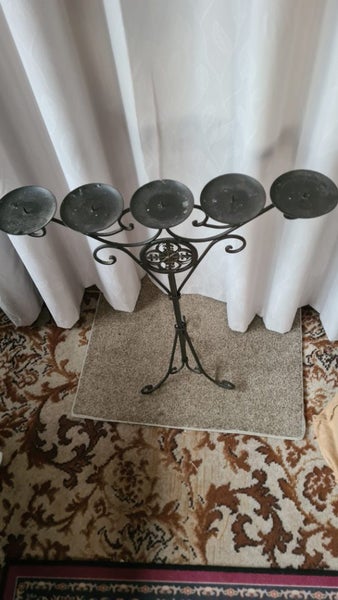 Wrought Iron Candle holder Carousel 2