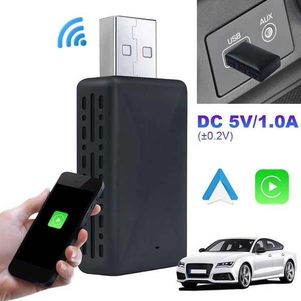 Wireless Apple Carplay Adapter Android Auto Adapter USB Car Dongle Connect Box Carousel 1