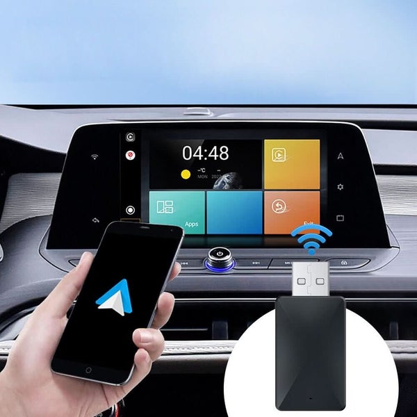 Wireless Apple Carplay Adapter Android Auto Adapter USB Car Dongle Connect Box Carousel 12