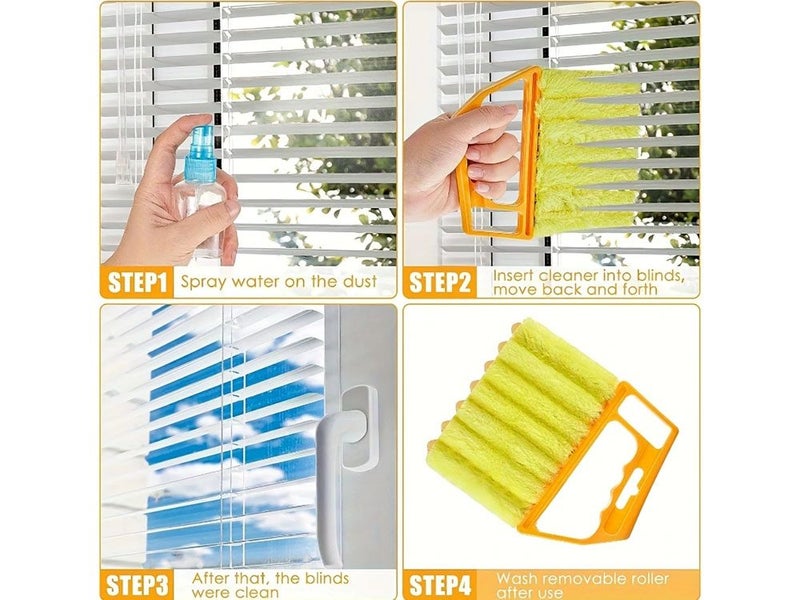 Blind Cleaner Brush, Venetian Blinds Duster Tool Carousel 13