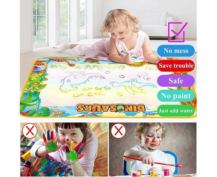 100x75CM Water Doodle Mat, Large Water Drawing Mat, Drawing Painting Mat64465723145859114