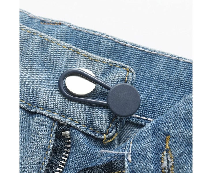 12PCS Expander Button Pants Waist Extender ABS Adjustable Retractable For Jea Carousel 2