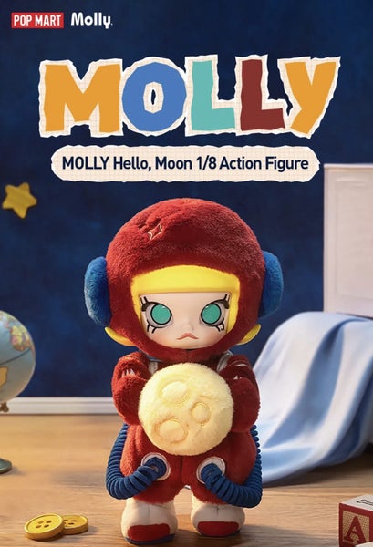 MOLLY Hello Moon 1/8 Action Figure-POP MART-BRAND NEW Carousel 1