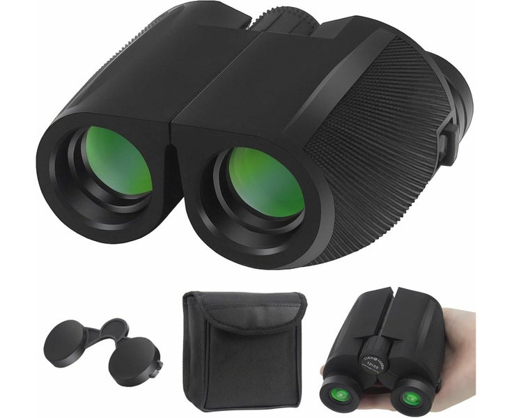 12X25 Compact Binoculars with Low Light Night Vision Carousel 1