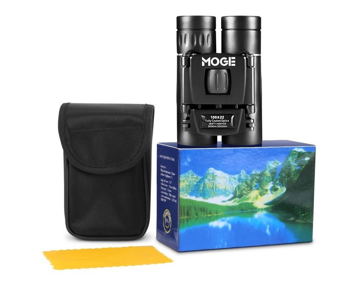 100x22 HD Professional Telescope, High Magnification Binoculars, BAK4 Night M Carousel 10