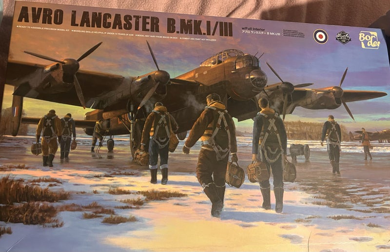 Border Models limited edition 1/32 Avro Lancaster with extras!63939963979137110