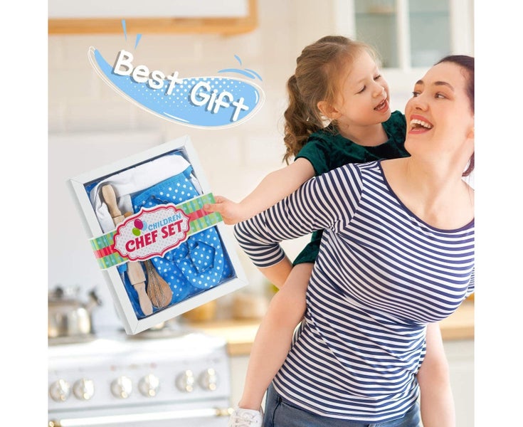 Boys Gifts Age 3-6 , Cooking and Baking Set Chef Set for Little Boys Toys for Carousel 7