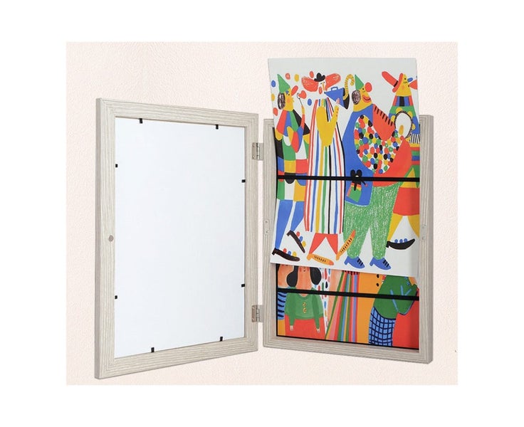 Kids Artwork Picture Frame - A4 Kids Art Frames Children Painting Display Fra Carousel 1