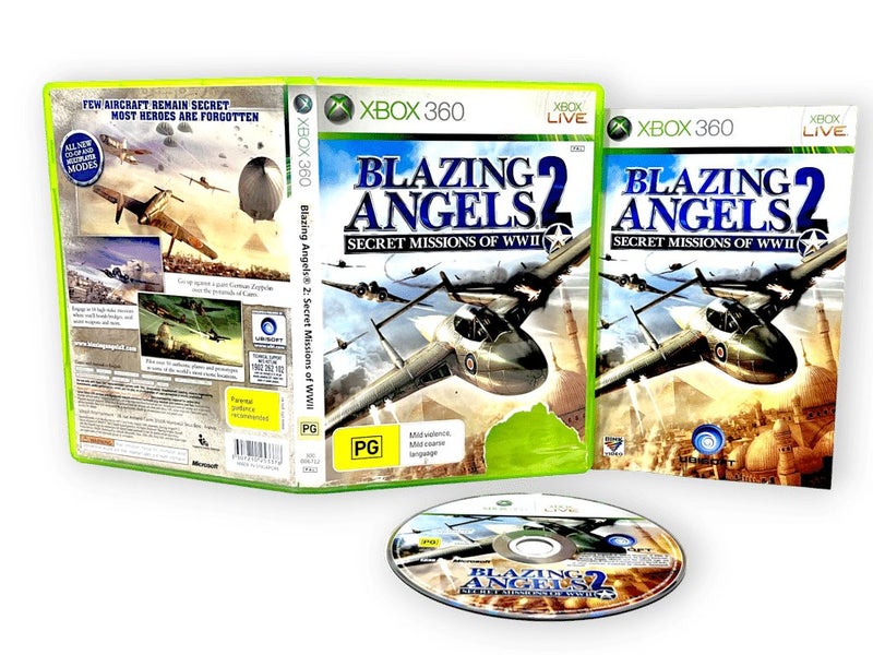 Blazing Angels 2: Secret Missions of WWII (WW2) Xbox 360 *EXCELLENT & COMPLETE* Carousel 2