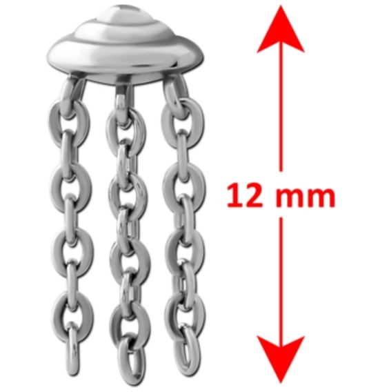 UFO with Chains Labret. Carousel 2