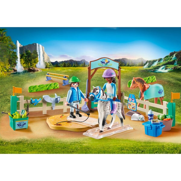 Playmobil Waterfall Academy Carousel 2
