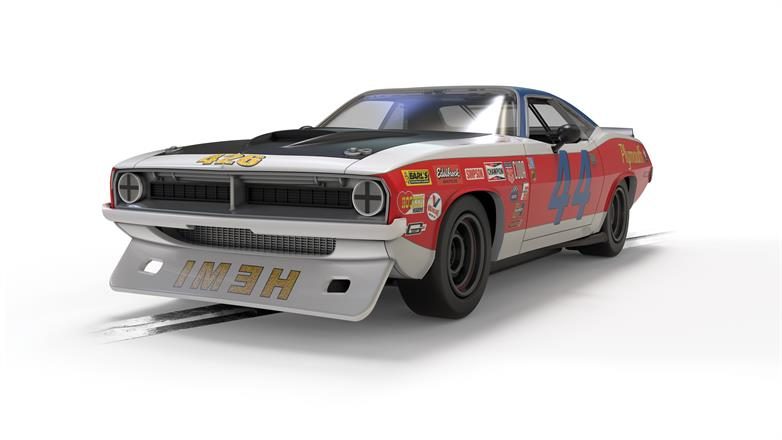 Scalextric C4525 Classic: Plymouth Cuda #44 Carousel 1