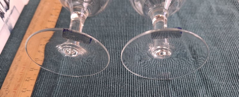 2 sets of Boxed Crown Crystal Glass - from the Kokoda range by Fred Tunnicliffe64244645686273113