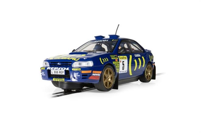 Scalextric C4555 WRC 95 Impreza WRX Sainz Carousel 1