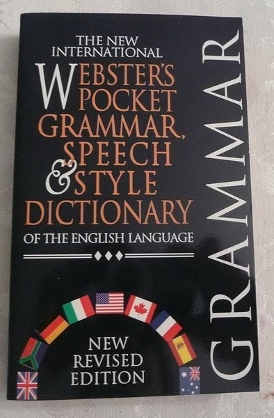 The New International Webster's Pocket Grammar, Speech & Style Dictionary by ...64239080754049111