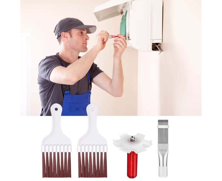 Air Conditioning Fin Comb | AC Condenser Fin Cleaning Brush | Multiple Air Re Carousel 1