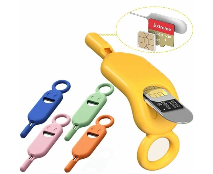 5x Anti-Lost SIM Card Removal Needle Pin Tray Ejector Needle Opener Carousel 1