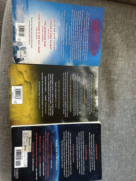 *Clive Cussler books Nighthawk, Zero Hour & more* Carousel 2