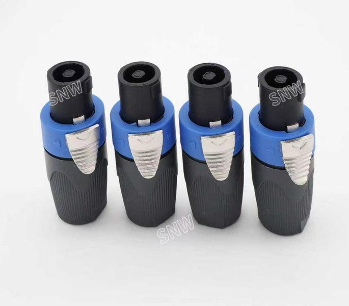 4 x High quality 4 Pole Speakon Connector (PC-31) Carousel 1