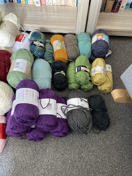 PICK UP ONLY Huge Bulk 8ply Acrylic Yarn Carousel 5