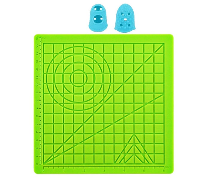 3D Printing Pen Silicone Mats with Basic Template,3D Pen Drawing Pad Carousel 1