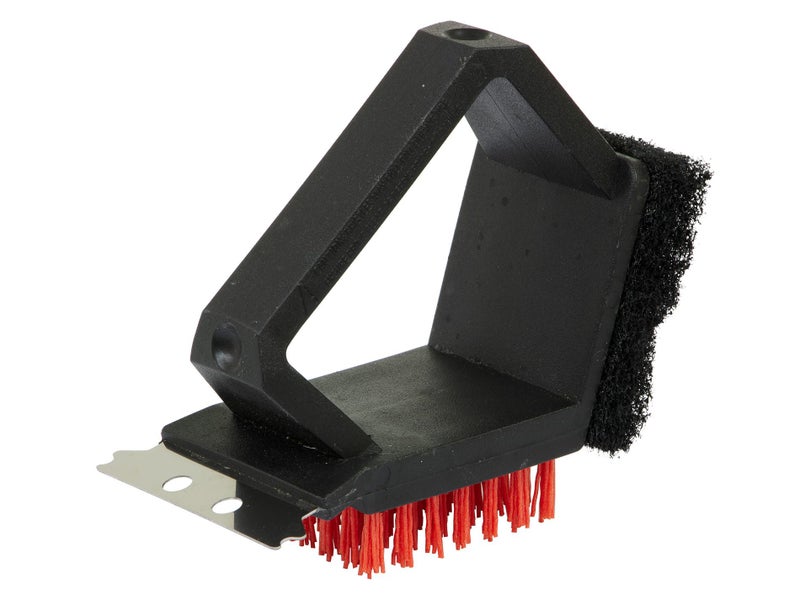 3-In-1 BBQ Cleaning Brush - Scraper, Brush & Scrubber Carousel 2
