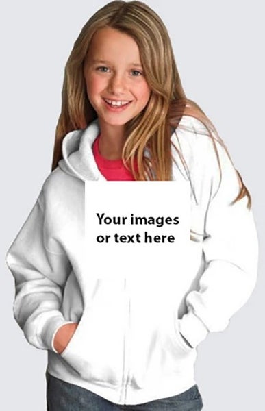 Heavy Blend Youth Hooded Sweatshirt,Hooded printing,Custom Hooded print (Medium) Carousel 2