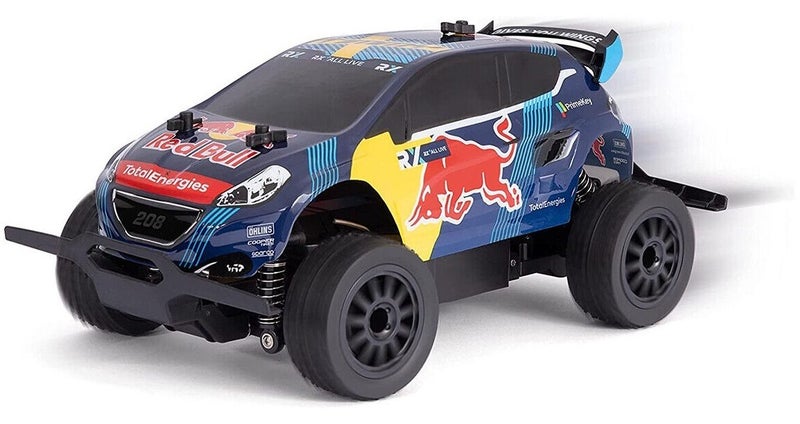 Carrera: Peugeot WRX 208 (Rallycross, Hansen D / P Redbull) - 1:18 RC Car Carousel 1
