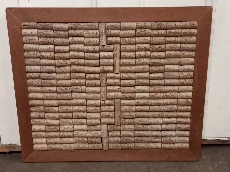 framed wine corks Carousel 1