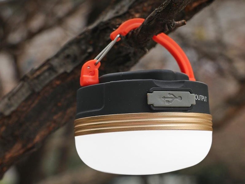 Outdoor Multi-function Camping Lamp Long Battery Life Camping Light Compact Port Carousel 6