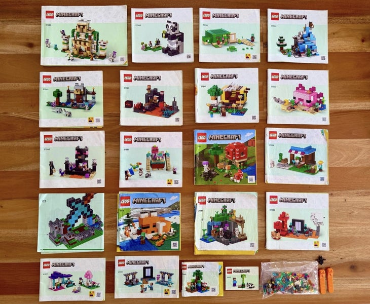 MINECRAFT LEGO Massive $1100+ RARE collection64049182688642111