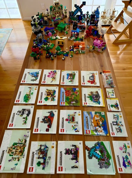 MINECRAFT LEGO Massive RARE collection63779201374211112