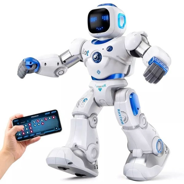 1x Smart RC Robot Toy Talking Dancing Robots for Kids Remote Control Robotic Toy Carousel 1