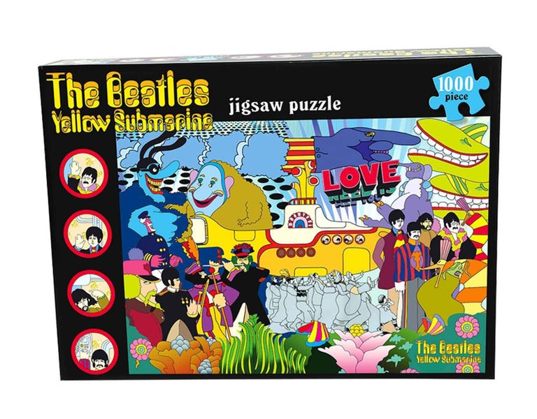 The Beatles Jigsaw Puzzle Yellow Submarine Album Cover new Official 1000 Piece Carousel 1