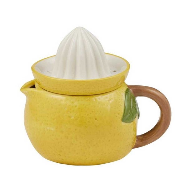Coastal Home Limone Ceramic Juicer Yellow 15x13x14cm Carousel 1