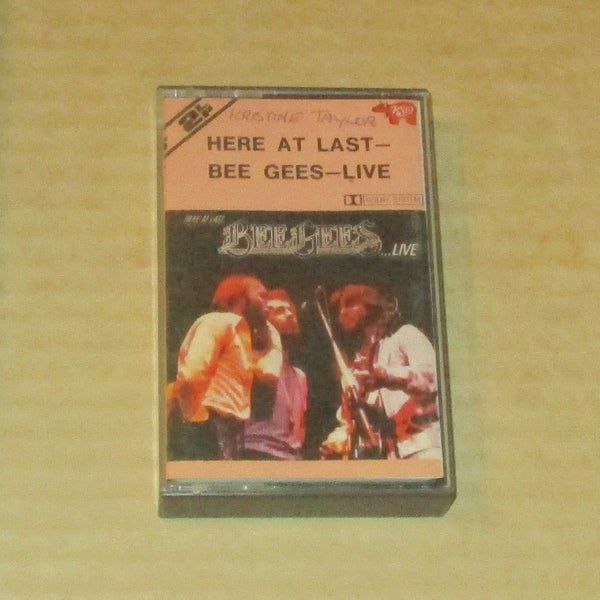 Bee Gees – Here At Last - Bee Gees - Live - Cassette Carousel 1