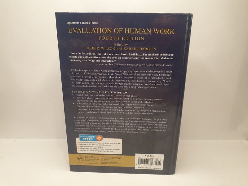 Evaluation of Human Work: Fourth Edition Carousel 2